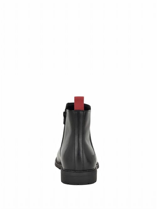 Guess Dawlin Side-Zip Chelsea Boots Negrii | GUESS-SN31920