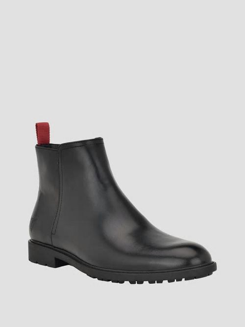 Guess Dawlin Side-Zip Chelsea Boots Negrii | GUESS-SN31920
