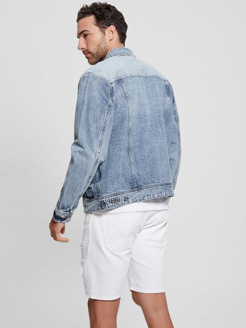 Guess Dean Denim Jacket Albastri | GUESS-SN30790