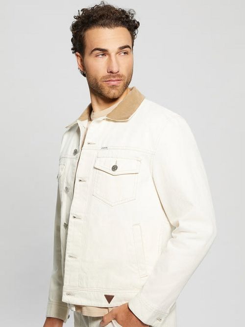 Guess Dean Denim Jacket Albi | GUESS-SN30840
