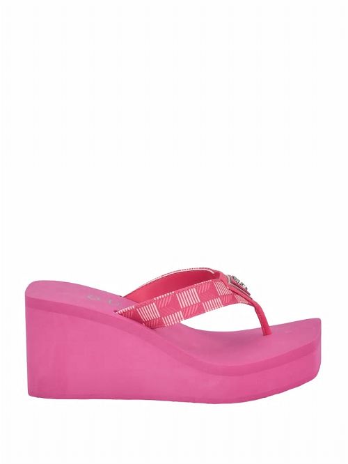 Guess Demmey Wedge Sandals Roz | GUESS-SN29700