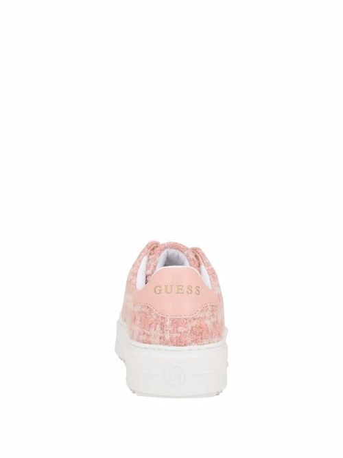 Guess Denesa Low-Top Tweed Sneakers Roz | GUESS-SN29540