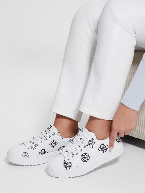 Guess Denesa Peony Low-Top Sneakers Albi | GUESS-SN29500