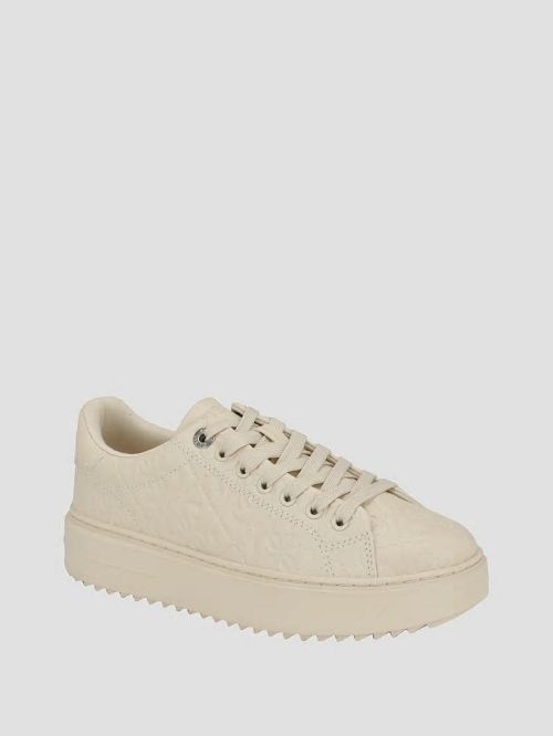 Guess Denesa Peony Low-Top Sneakers Albi | GUESS-SN29548