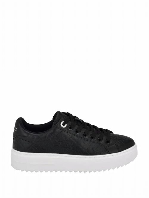 Guess Denesa Peony Low-Top Sneakers Negrii | GUESS-SN29554