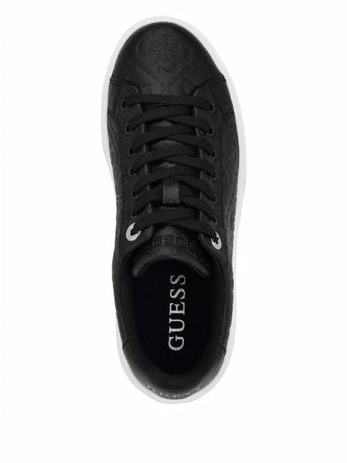 Guess Denesa Peony Low-Top Sneakers Negrii | GUESS-SN29554