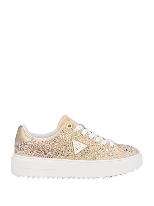 Guess Denesa Rhinestone Low-Top Sneakers Aurii | GUESS-SN29576