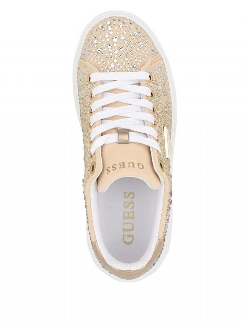 Guess Denesa Rhinestone Low-Top Sneakers Aurii | GUESS-SN29576