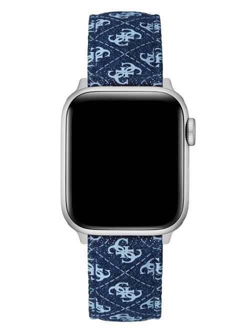 Guess Denim Quattro G 38-41 mm Band for Apple Watch® Albastri | GUESS-SN30011