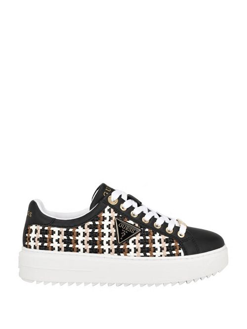 Guess Detwist Low-Top Sneakers Negrii | GUESS-SN29503