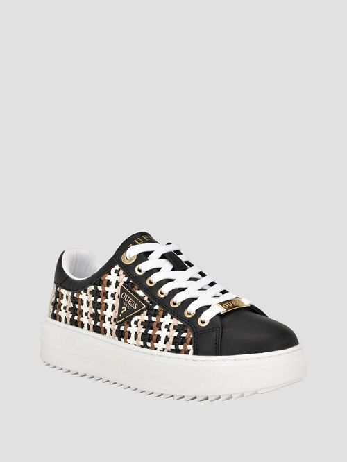 Guess Detwist Low-Top Sneakers Negrii | GUESS-SN29503