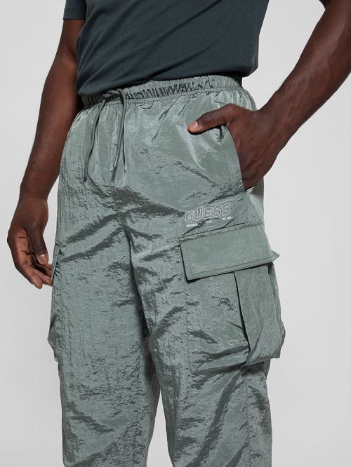 Guess Dionigi Cargo Pants Verzi | GUESS-SN31588