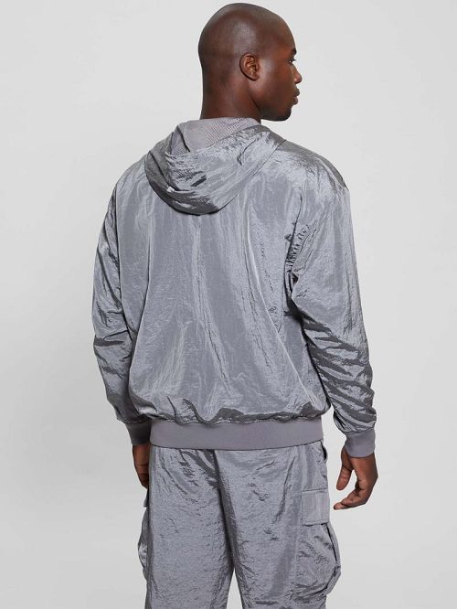 Guess Dionigi Zip-Up Jacket Gri | GUESS-SN30855