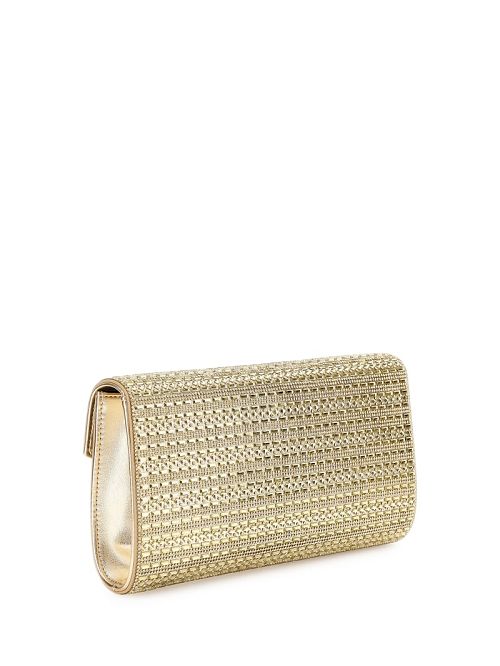 Guess Dofy Crystal Baguette Bag Aurii | GUESS-SN28825