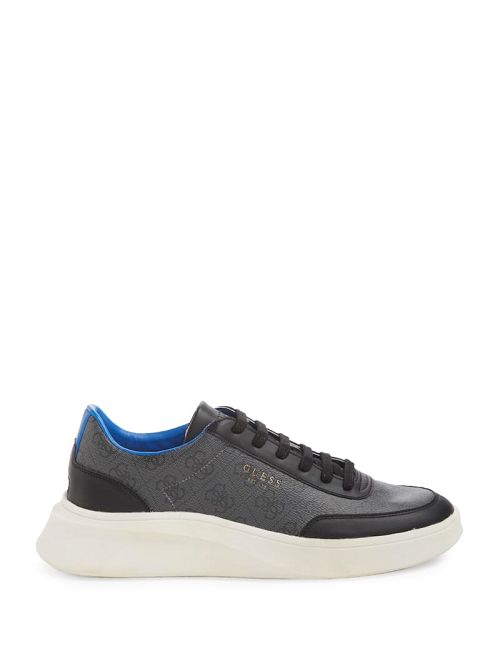 Guess Dolo Logo Low-Top Sneakers Negrii | GUESS-SN31874
