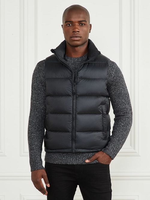 Guess Down Puffer Vest Albastri | GUESS-SN30793