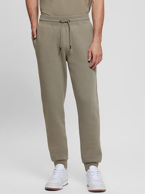 Guess Eco Aldwin Logo Pants Verzi | GUESS-SN31387