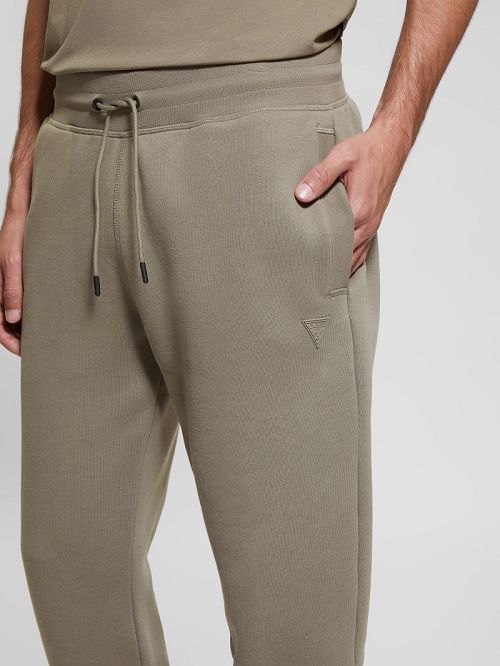 Guess Eco Aldwin Logo Pants Verzi | GUESS-SN31387