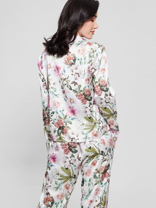 Guess Eco Alessandra Pajama Set Albi | GUESS-SN28645