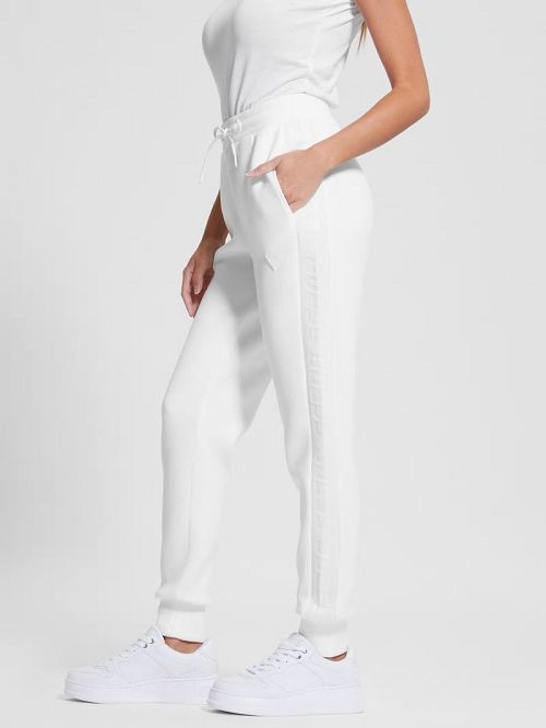 Guess Eco Allie Scuba Active Pants Albi | GUESS-SN28303