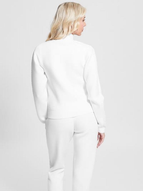 Guess Eco Allie Scuba Sweatshirt Albi | GUESS-SN28403