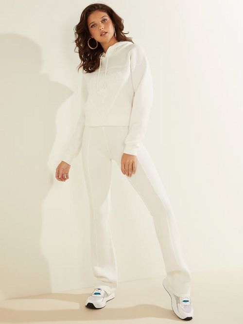 Guess Eco Allie Wide-Leg Pants Albi | GUESS-SN28431