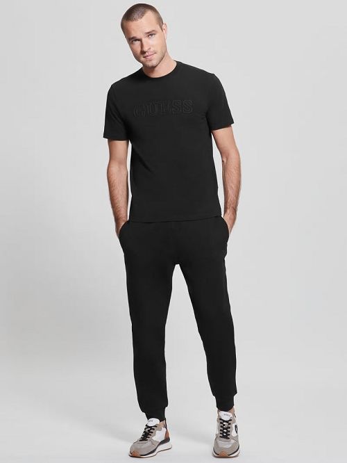 Guess Eco Alphy Tee Negrii | GUESS-SN30465
