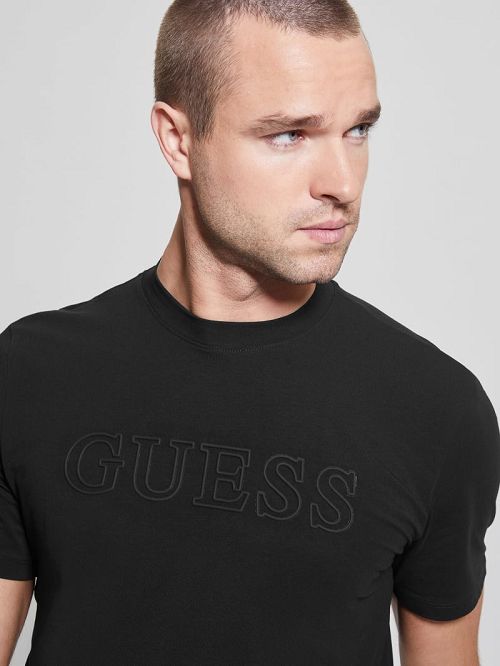 Guess Eco Alphy Tee Negrii | GUESS-SN30465