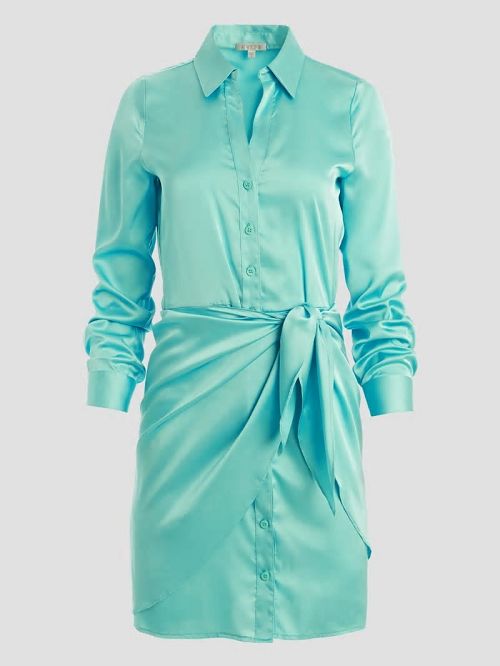 Guess Eco Alya Dress Albastri | GUESS-SN26778