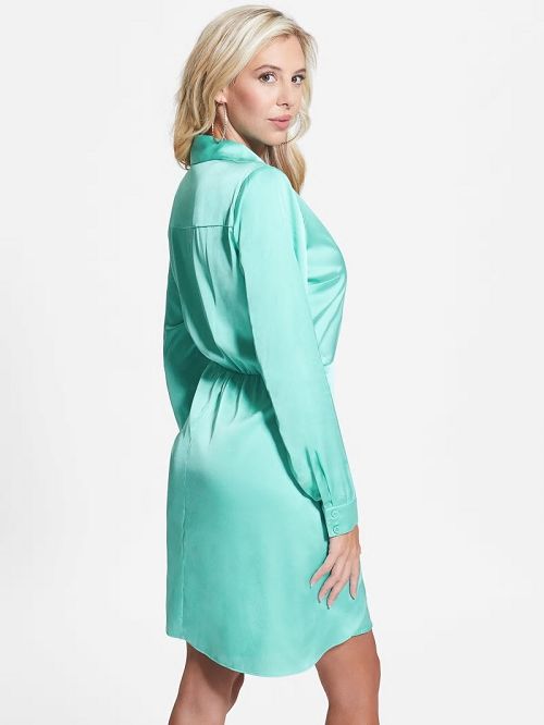 Guess Eco Alya Dress Albastri | GUESS-SN26778