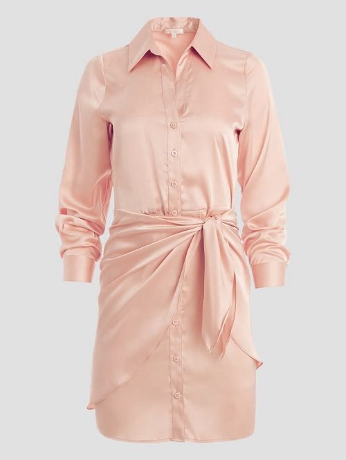 Guess Eco Alya Dress Roz | GUESS-SN26765