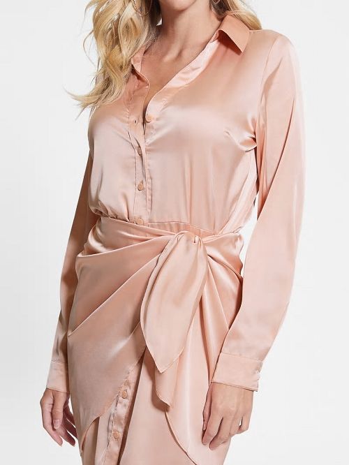 Guess Eco Alya Dress Roz | GUESS-SN26765