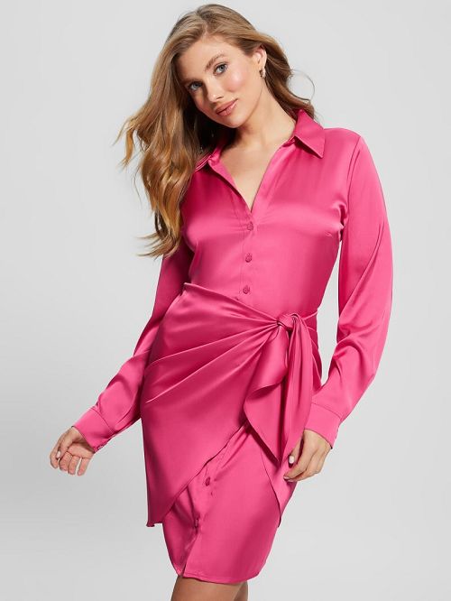 Guess Eco Alya Dress Roz | GUESS-SN26767