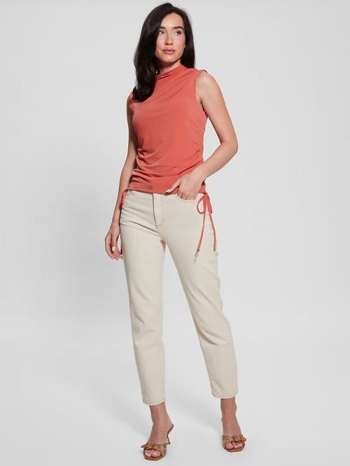Guess Eco Alyssa Drawstring Top Roz | GUESS-SN27625