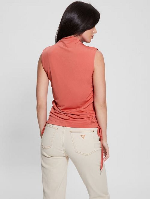 Guess Eco Alyssa Drawstring Top Roz | GUESS-SN27625
