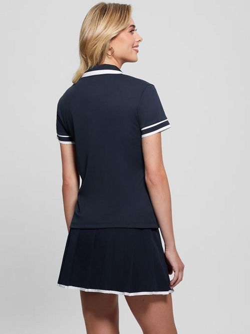 Guess Eco Arleth Polo Albastri | GUESS-SN27449