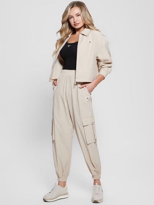 Guess Eco Aurélie Cargo Pants Bej | GUESS-SN28455