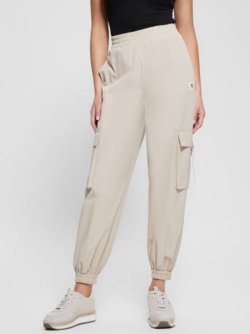 Guess Eco Aurélie Cargo Pants Bej | GUESS-SN28455
