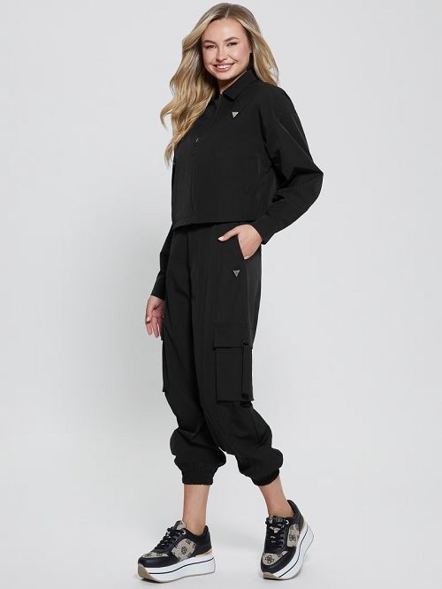 Guess Eco Aurélie Cargo Pants Negrii | GUESS-SN28300