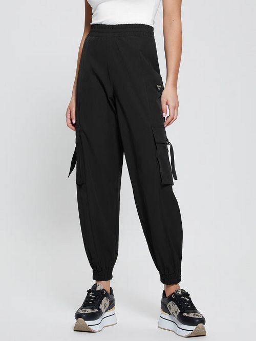 Guess Eco Aurélie Cargo Pants Negrii | GUESS-SN28300