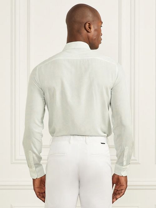 Guess Eco Benny Paul Shirt Albastri | GUESS-SN31162