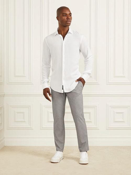 Guess Eco Benny Shirt Albi | GUESS-SN31144
