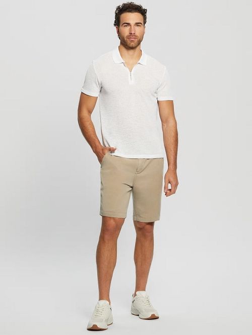 Guess Eco Bowie Shorts Bej | GUESS-SN31361