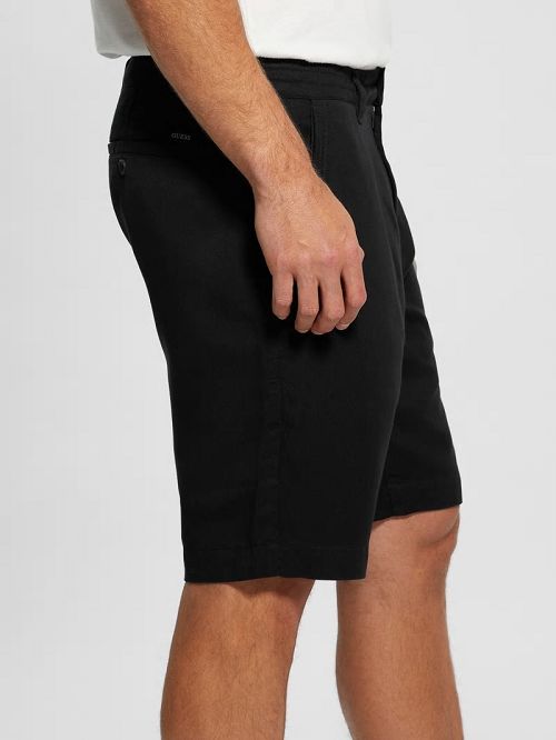 Guess Eco Bowie Shorts Negrii | GUESS-SN31348