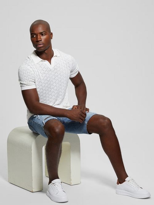 Guess Eco Brian Pointelle Polo Albi | GUESS-SN31300