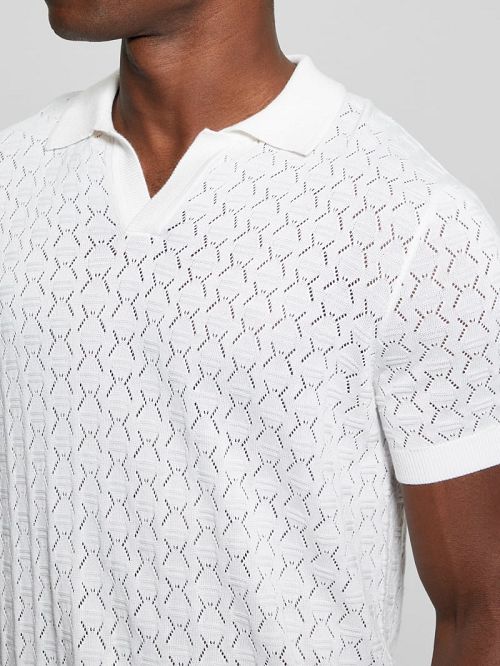 Guess Eco Brian Pointelle Polo Albi | GUESS-SN31300