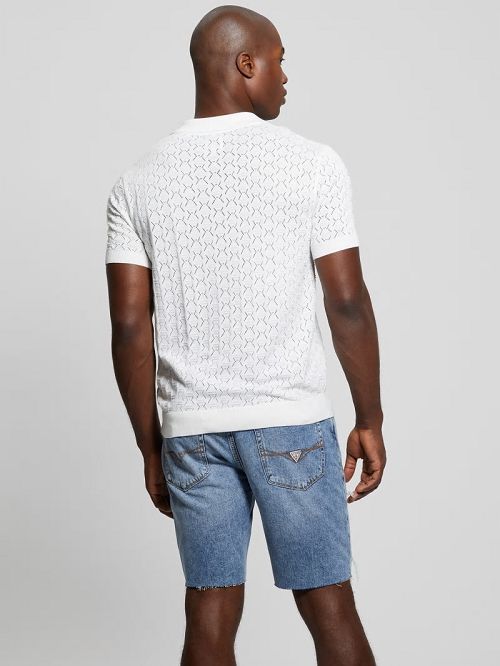Guess Eco Brian Pointelle Polo Albi | GUESS-SN31300