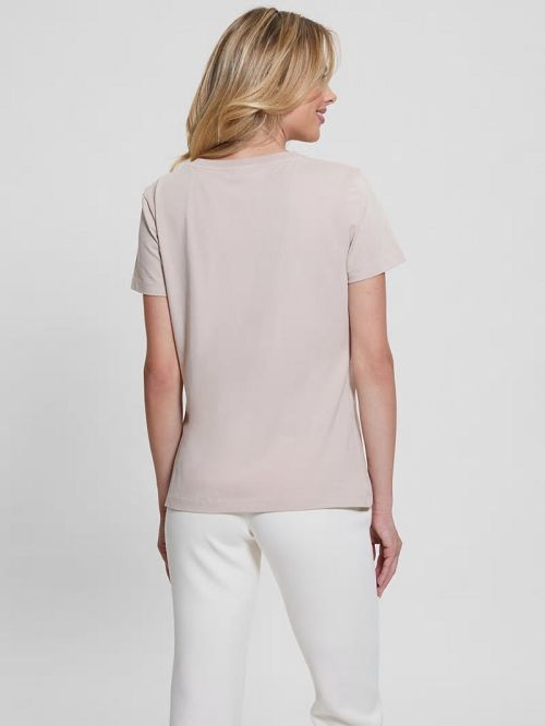 Guess Eco Briana Rhinestone Tee Roz | GUESS-SN27239