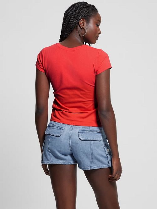 Guess Eco Call Tee Roz | GUESS-SN27082