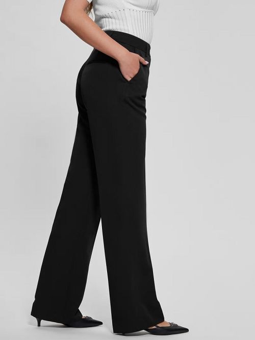 Guess Eco Carla Straight Pants Negrii | GUESS-SN28280